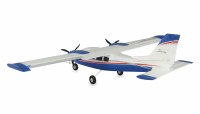 AMXPlanes bestuurbaar vliegtuig P68 Hoogdekker 850mm PNP blauw